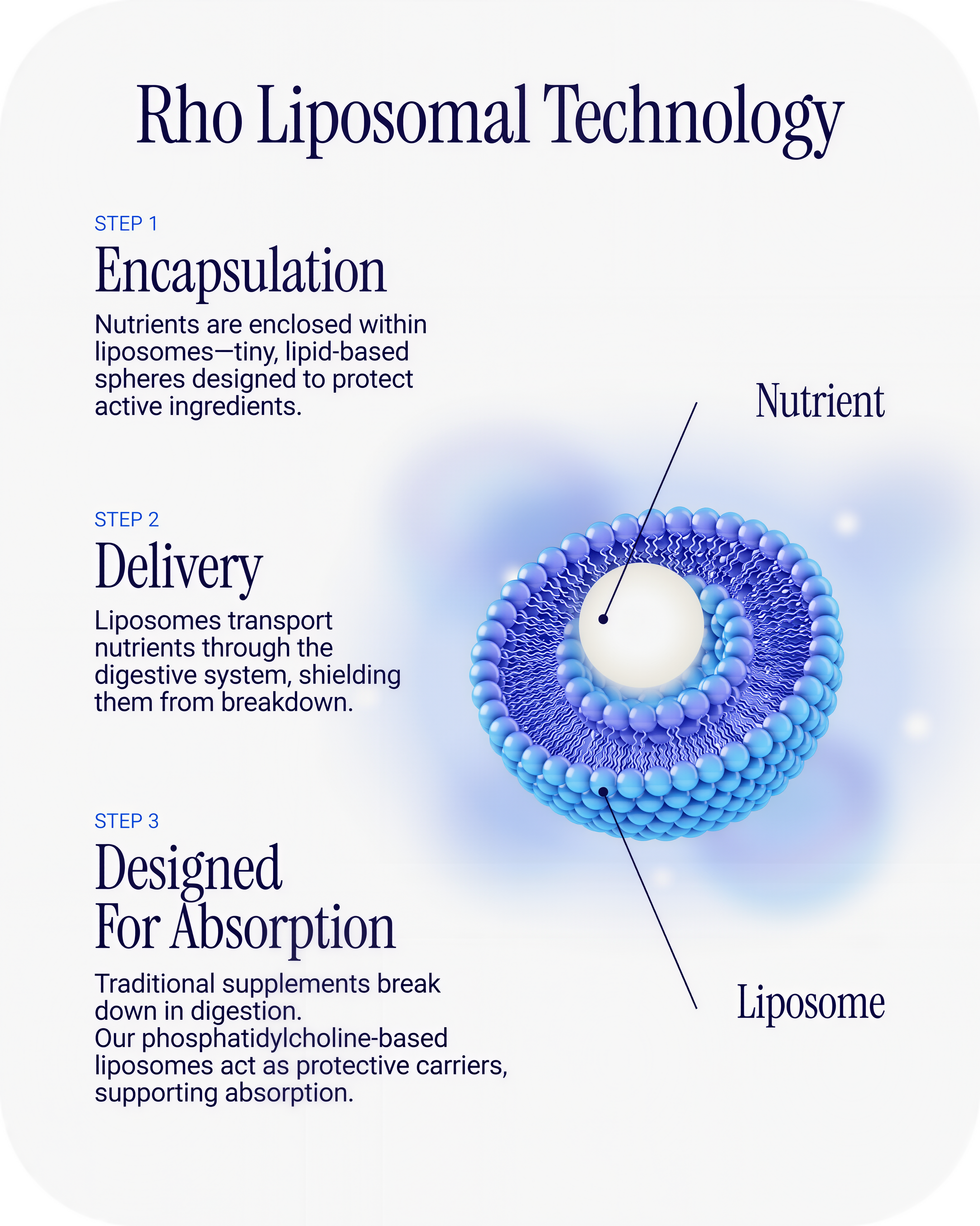 Rho Nutrition Liposomal Glutathione